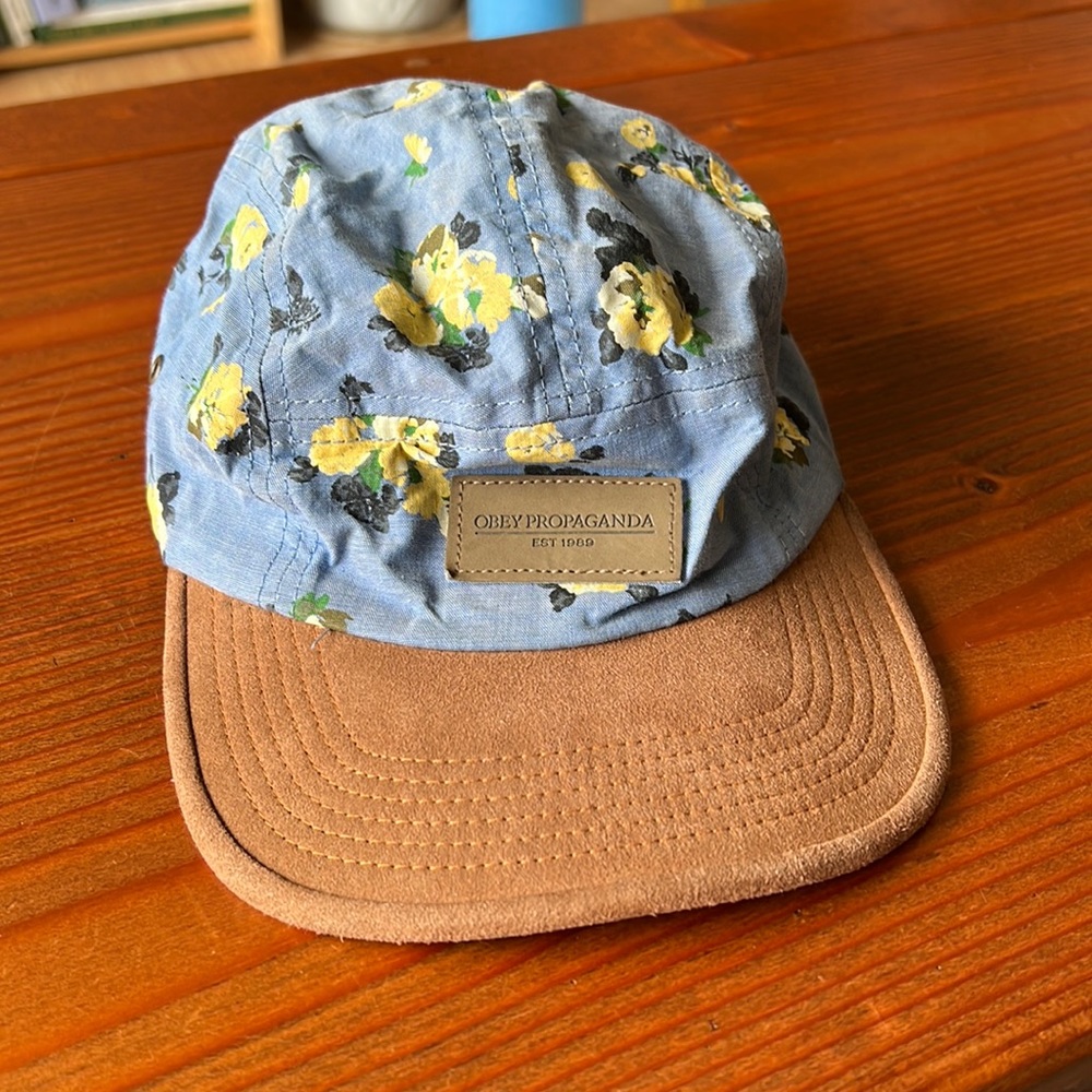 Obey 5 panel hat